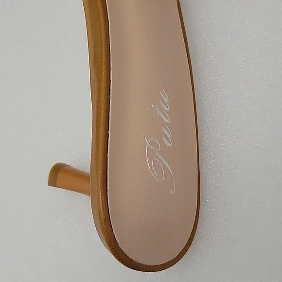 Women's slippers, fashion woven lightweight sandals, comfortable mid heel - Picture 7 of 10